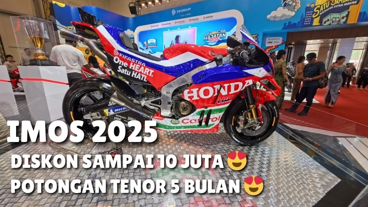 WOW! Indonesia Motorcycle Show 2025 di ICE BSD Hall E 🚀 Motor Baru, Banyak Diskon!