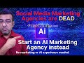 Start an ai social media marketing agency  2024 free ai chatgpt course ep 2