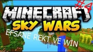 Minecraft Sky Wars #4 Rekt Ve Win