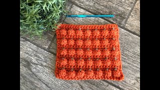 How to Crochet the Pumpkin Patch Stitch