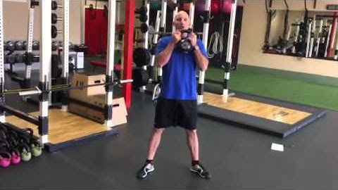 Goblet Squat + Bicep Curl