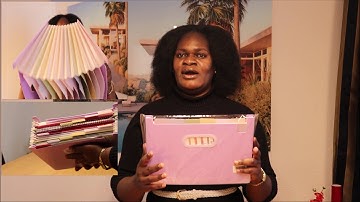 EcoStash Accordion File Organiser // Unboxing Organiser