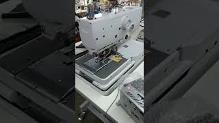 凤眼锁眼机；Round button hole sewing machine; 牛仔裤；jeans