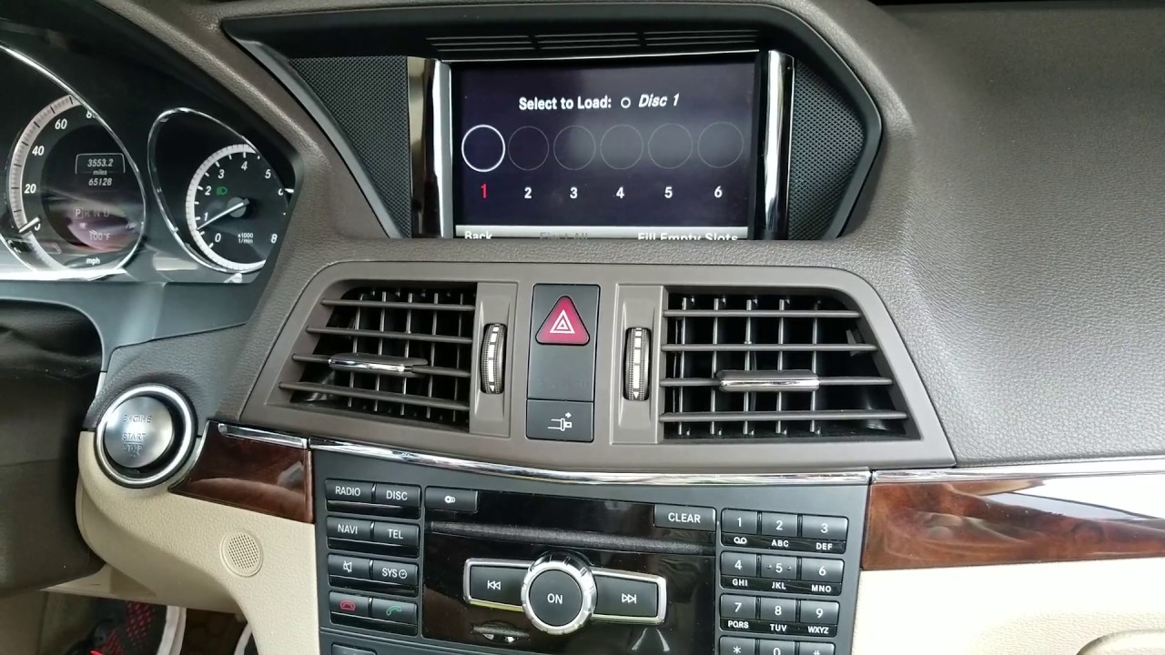 How to Remove Display / Monitor from Mercedes E350 2013 for Repair