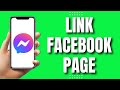 How to link facebook page to messenger 2023