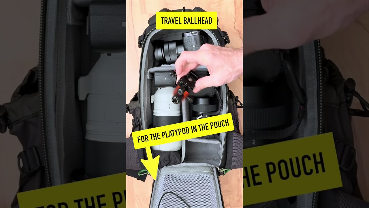 Packing My ThinkTank BackLight 18L  