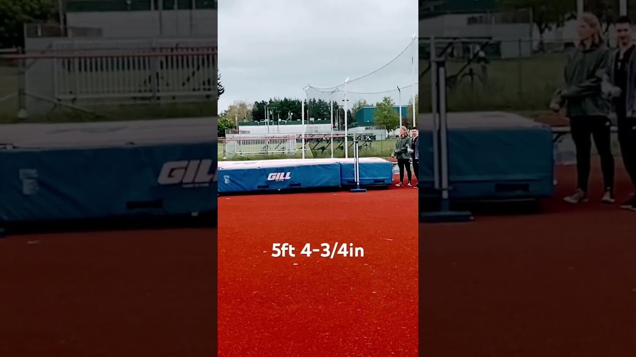 13yr Old High Jumping 5ft 4 3/4in 