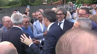 Matteo Renzi a Monteforte Irpino presso Villa Gabry Eventi