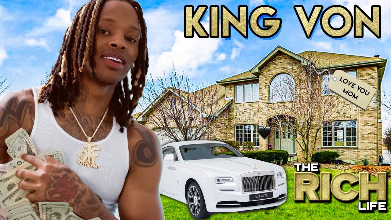 King Von The Rich Life Rolls Royce Wraith House For Mom Icebox O Block Chain More Youtube