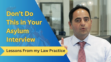 How to Pass Your Asylum Interview
