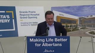 Opening Grande Prairie Regional Hospital / Moving to Step 2 – February 26, 2022