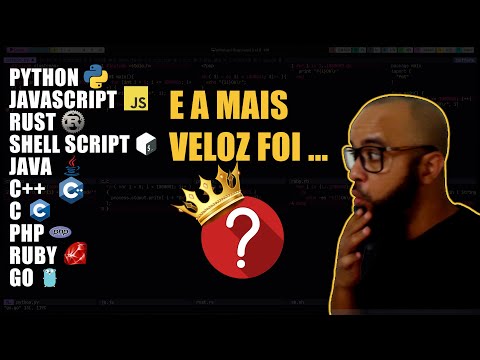 Testei o Desempenho de 10 Linguagens de Programação com Ranking