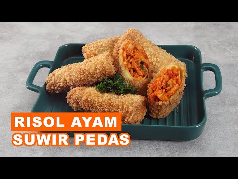 Resep Isian Risoles Ayam Suwir Pedas