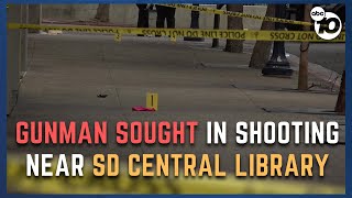 1 dead in shooting near Central Library in downtown San Diego