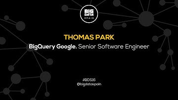 Interview to Thomas Park at Big Data Spain 2016
