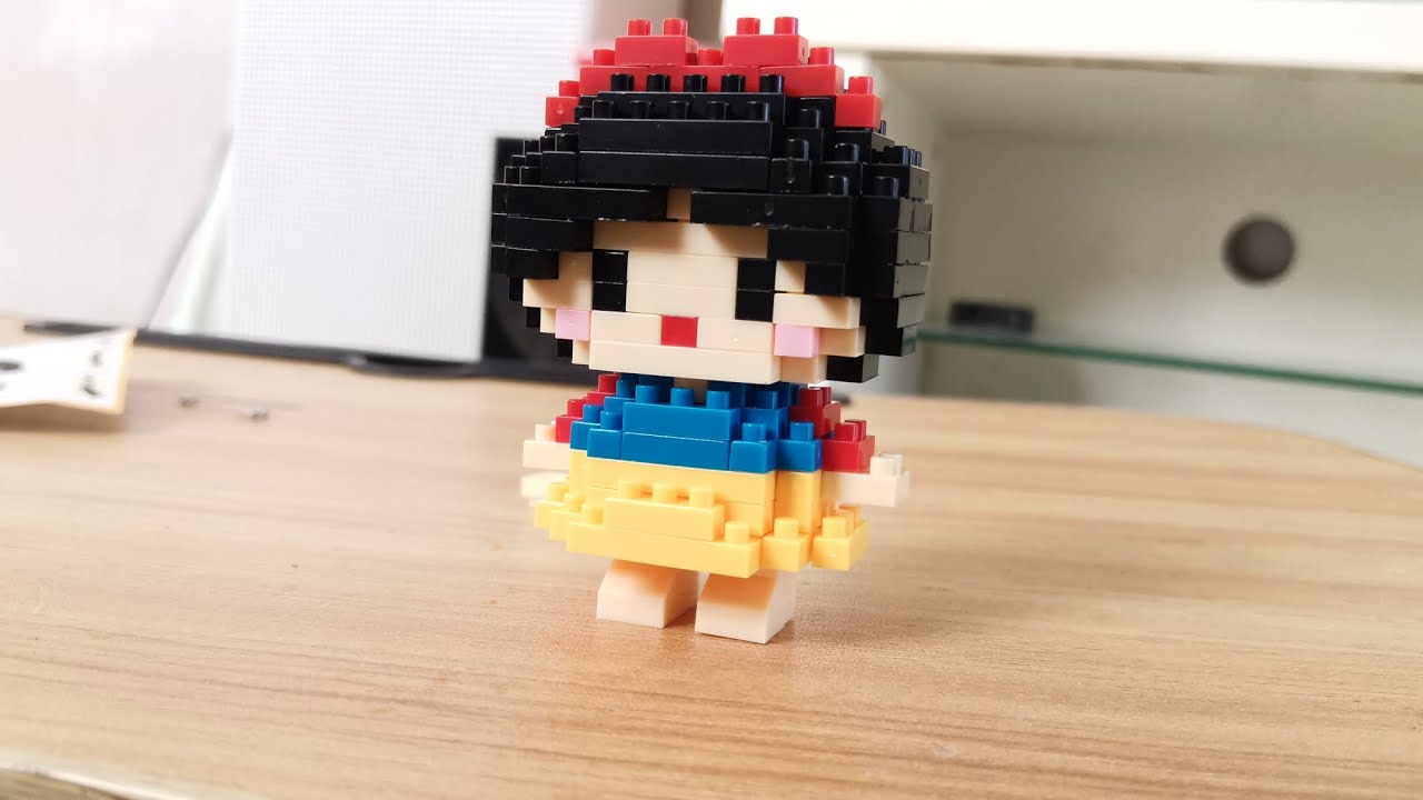 making a snow white lego YouTube