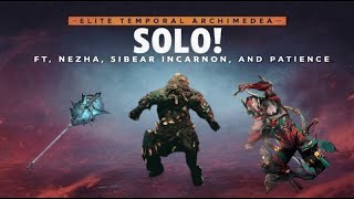 Nezha Solo Elite Temporal Archimedea Max Points Highlights! Ft. Sibear Incarnon