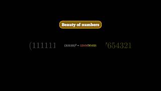 Incredible Number Trick | Pattern Squared#maths #animation