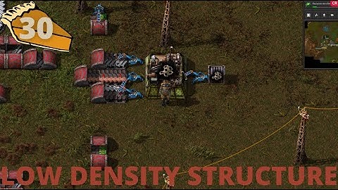 Low Density Structure! (Factorio #30!)