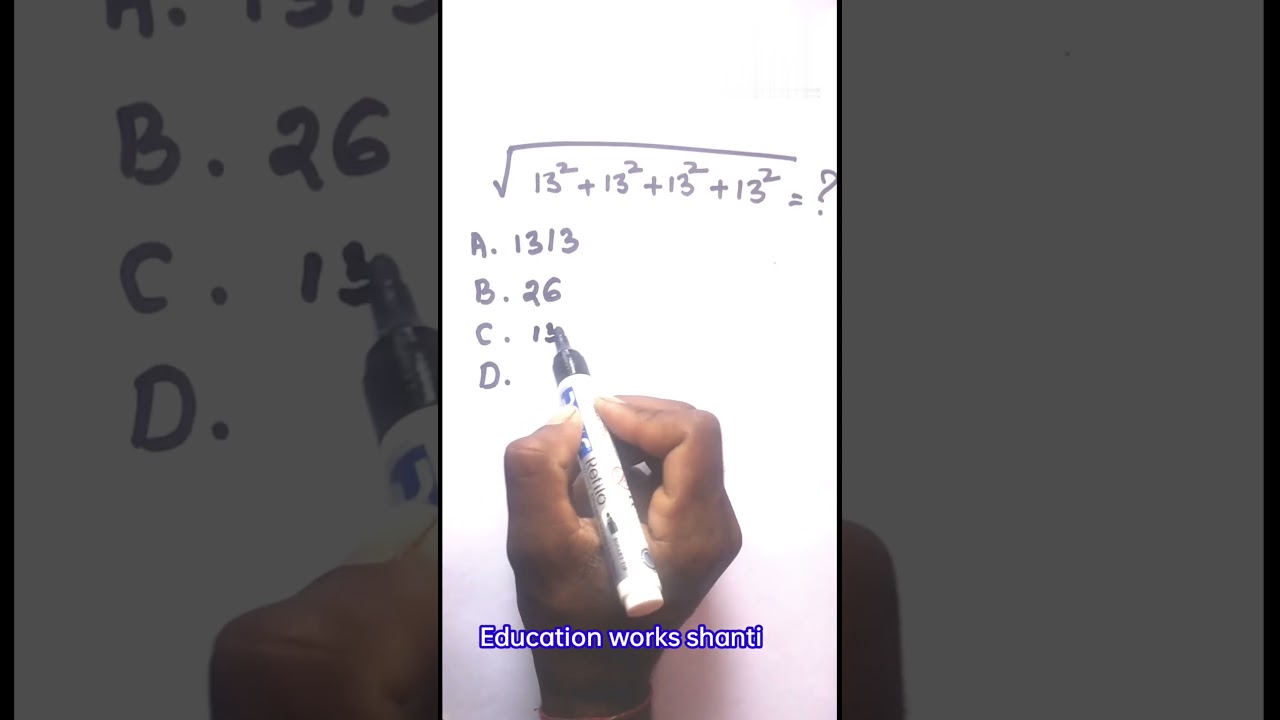Can you solve this? #trendingshorts #maths #mathstricks#education works shanti