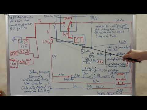 Video SƠ ĐỒ MẠCH ĐIỆN XE SH MODE 2020 KHOÁ SMART KEY .PHANH... - youtube