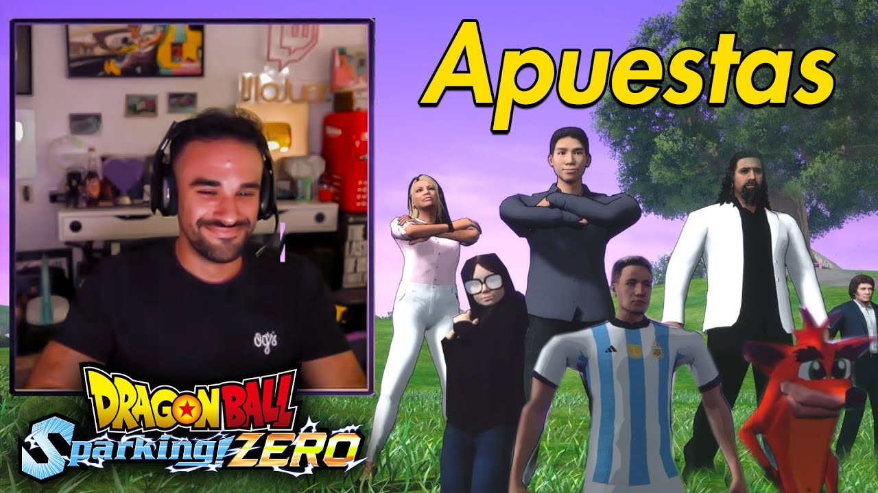 ILLOJUAN vuelve a jugar (entre bug y bug) a DRAGON BALL SPARKING ZERO con MODS