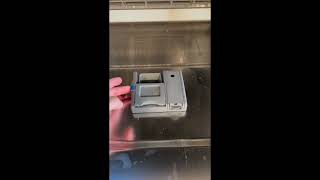 DIY Replace Samsung Dishwasher soap dispenser