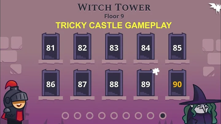 Tricky Castle - Witch Tower Levels 81 to 90 | Android Gameplay Walkthrough @GameOptionChannel 