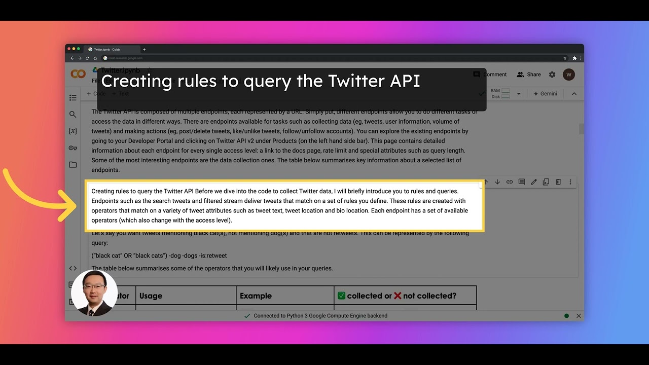 Collecting Twitter Data