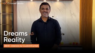 Best 3BHK Interior Design in Mach Bollaram, Hyderabad | CustomFurnish Client Testimonial