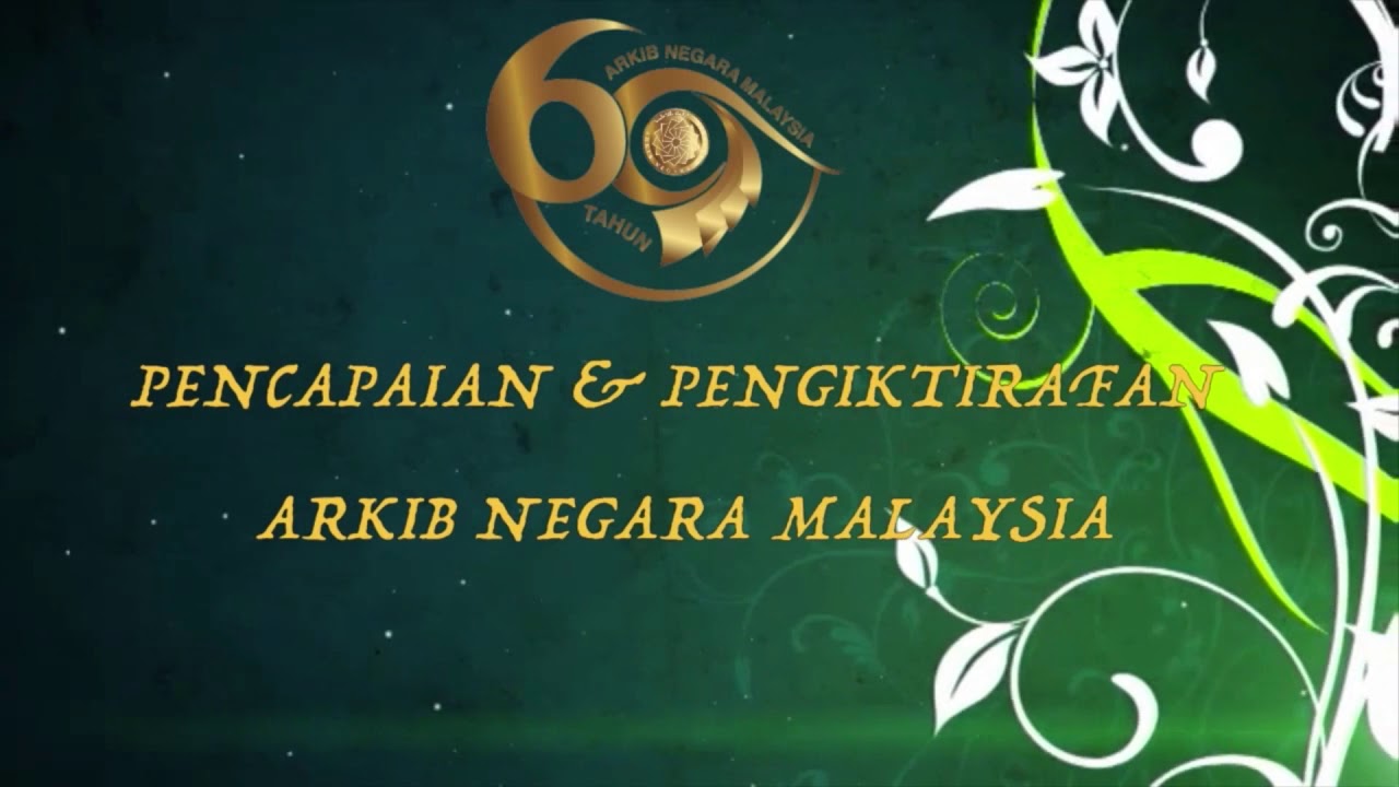 Hari Arkib Negara Malaysia 60 Tahun