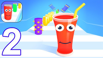 Juice Run - Gameplay Part 2 - All Levels 13-23 (Android, iOS)