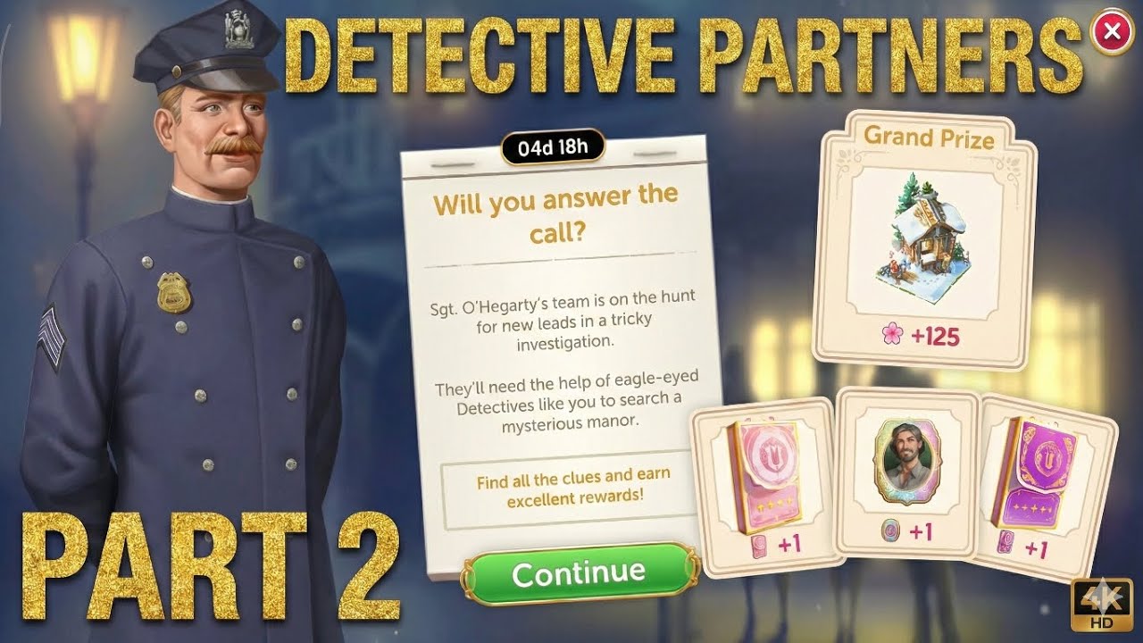 June's Journey Detective Partner Part 2 30 December 25 4K HD 