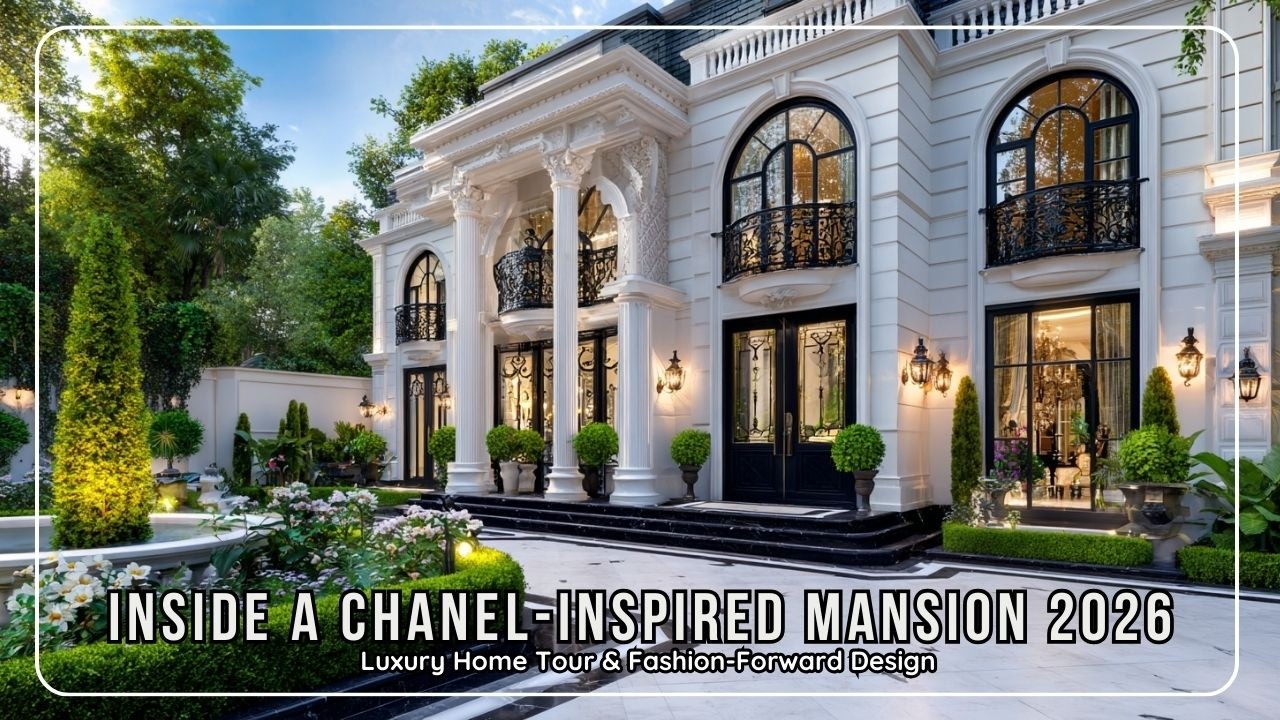 Интерьер особняка в стиле Chanel 2026: Роскошный тур по дому и передовой дизайн.