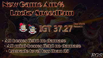 Rogue Legacy 2 - Any% lucky speedrun IGT 37.27 (World No.1 record)