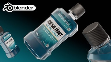 How to Create Mouthwash Bottle in Blender (Tutorial)