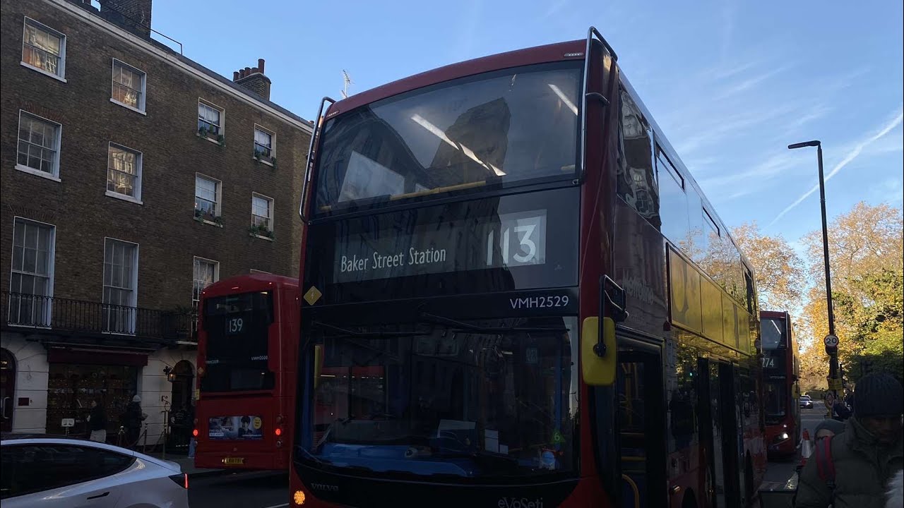 Лондонский автобусный маршрут 113 — от Эджвера до Мраморной арки