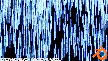 Blender New Matrix Animation