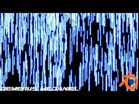 Blender New Matrix Animation