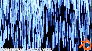 Blender New Matrix Animation