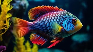 Ocean 8k Calm Blue Horison - Peaceful Ocean Piano | Deep Sea Relaxation