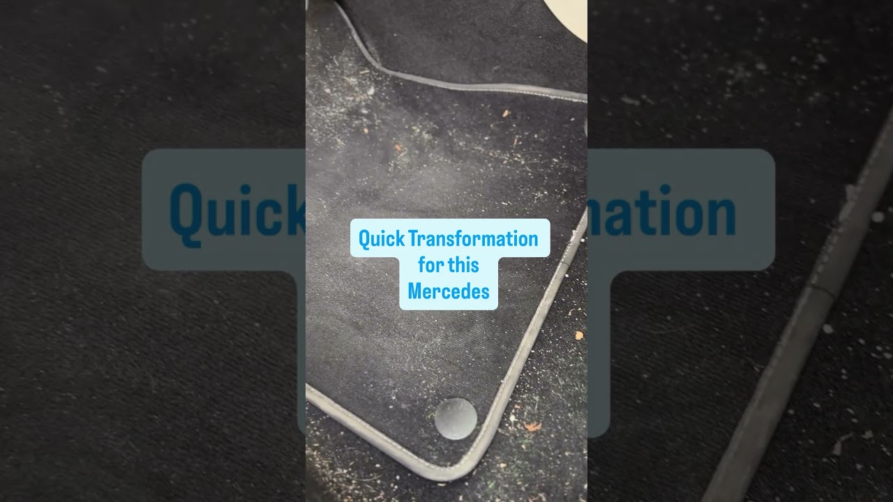 Gold Interior for this Mercedes