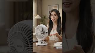 Ye Chhota Fan Nahi, Cooling Monster Hai! 😳💨 Portable Air Circulator Review #shorts
