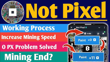 How to Play Not Pixel || Not Pixel Airdrop O PX problem solved || Not pixel Mining Speed Increase