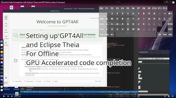 Local AI Code Completion with Eclipse Theia and GPT4All in under 3 minutes!