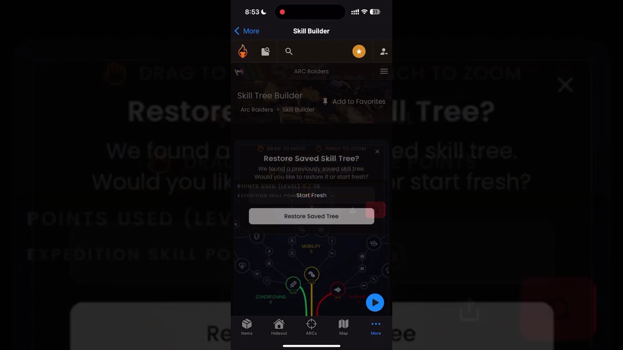Arc raiders best app tool 🔥  