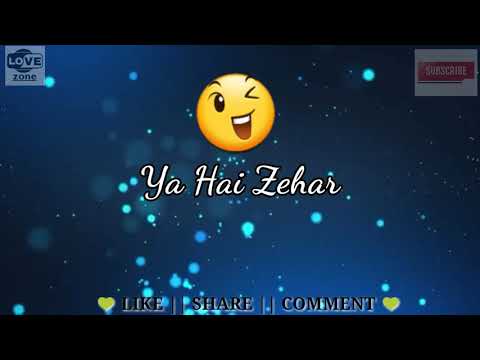Hai Ye Nasha Ya Hai Zehar || Hate Story 3 || WhatsApp Status Video