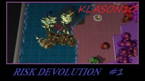Warcraft 3 TfT: Risk Deovlution #1 Easy fights, boring people