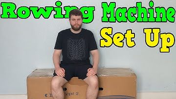 Concept 2 Model D Rowing Machine Unboxing + Set Up