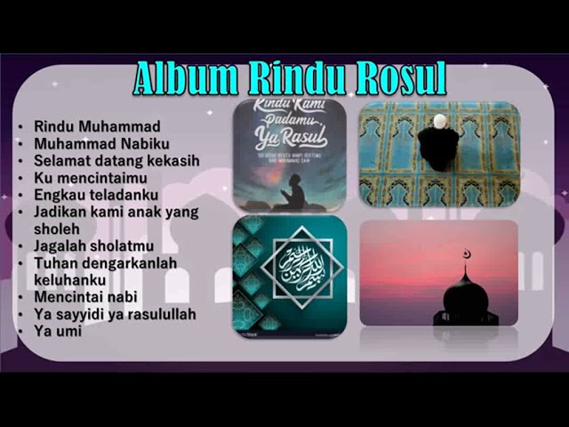 Album Kompilasi Terbaik Haddad Alwi   Rindu Muhammadku | Pilihan Kompilasi Haddad Alwi Di Bulan Suci class=